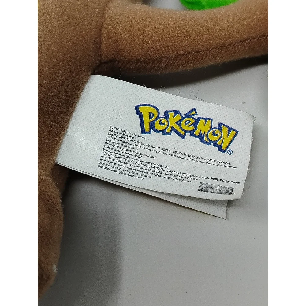 Jakks Pacific Pokemon Sudowoodo Plush 8 Inch Nintendo Sinnoh Region D&P Series 1